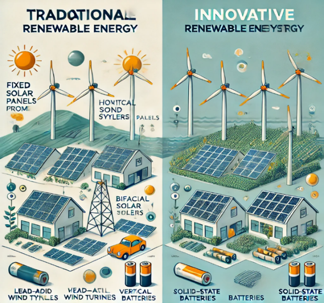 Innovations in Solar and Wind Power
